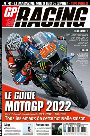 GP Racing N°41 – Mars-Mai 2022