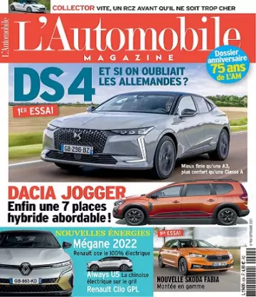 L’Automobile Magazine N°904 – Septembre 2021