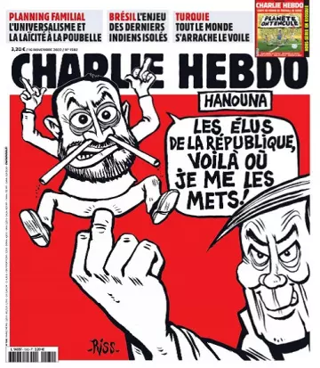 Charlie Hebdo N°1582 Du 16 au 22 Novembre 2022