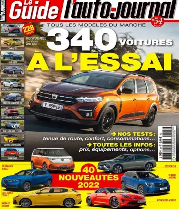 Le Guide De L’Auto-Journal N°54 – Juillet 2022