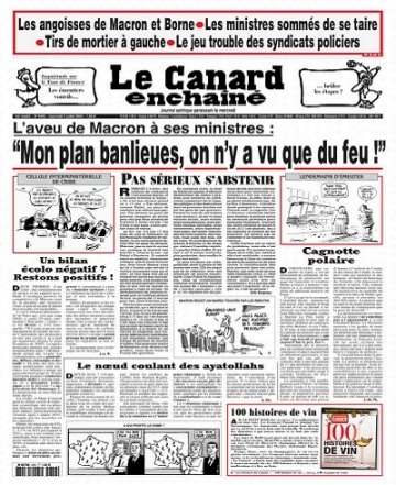Le Canard Enchaîné N°5356 Du 5 Juillet 2023