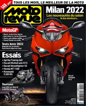 Moto Revue N°4122 – Janvier 2022