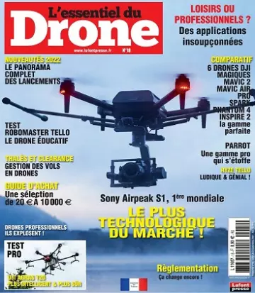 L’Essentiel Du Drone N°18 – Juillet-Septembre 2021
