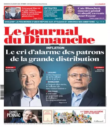 Le Journal Du Dimanche N°3967 Du 22 au 28 Janvier 2023