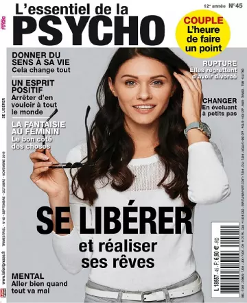 L’Essentiel De La Psycho N°45 – Septembre-Novembre 2019