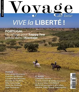 Voyage de Luxe N°85 – Octobre 2020