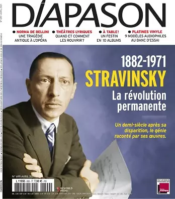 Diapason N°699 – Avril 2021