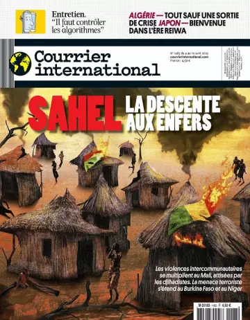 Courrier International N°1483 Du 4 au 10 Avril 2019