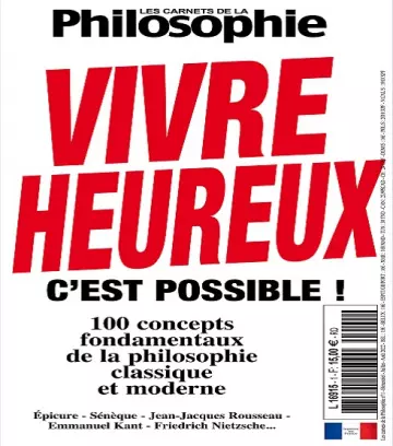 Les Carnets De La Philosophie N°1 – Juillet-Août 2022