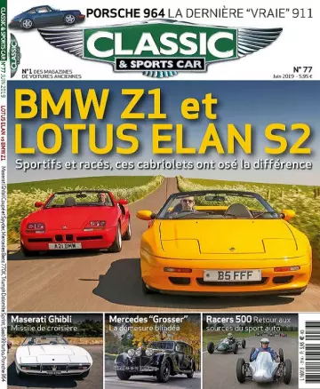 Classic et Sports Car N°77 – Juin 2019
