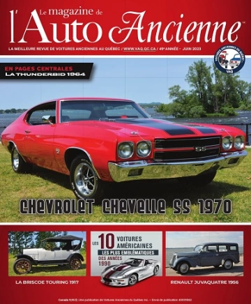 Le Magazine De L’Auto Ancienne – Juin 2023