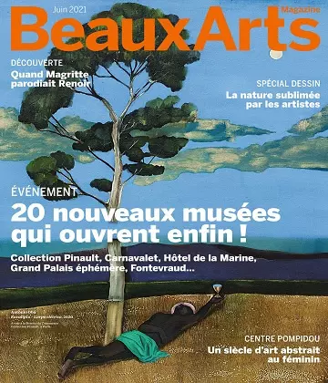 Beaux Arts Magazine N°444 – Juin 2021
