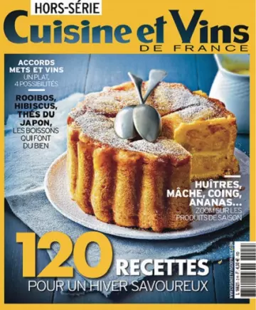 Cuisine et Vins de France Hors Série N°3 – Décembre 2021