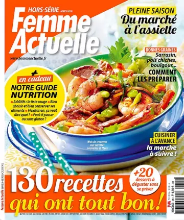 Femme Actuelle Hors Série Cuisine N°68 – Mars 2019