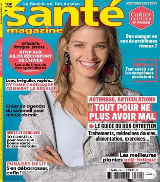 Santé Magazine N°541 – Janvier 2021