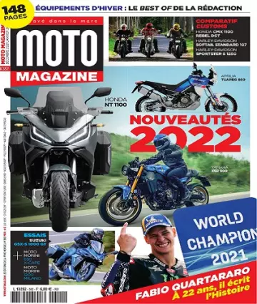 Moto Magazine N°382 – Décembre 2021-Janvier 2022