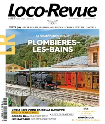 Loco-Revue N°889 – Août 2021