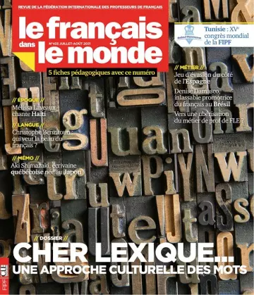 Le Français Dans Le Monde N°435 – Juillet-Août 2021