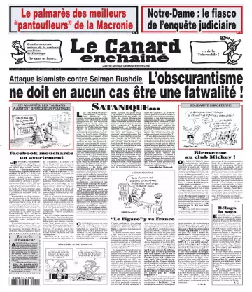 Le Canard Enchaîné N°5310 Du 17 Août 2022