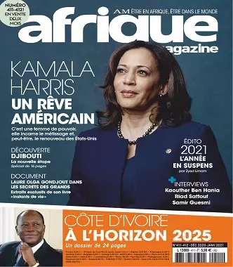 Afrique Magazine N°411-412 – Décembre 2020-Janvier 2021