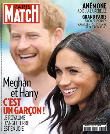 Paris Match N°3652 Du 9 au 15 Mai 2019