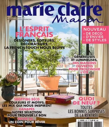 Marie Claire Maison N°527 – Septembre 2021