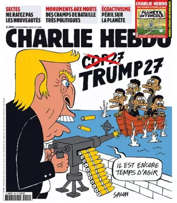Charlie Hebdo N°1581 Du 9 au 15 Novembre 2022