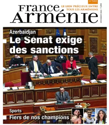 France Arménie N°502 – Décembre 2022