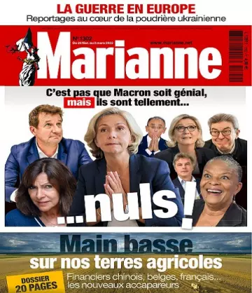 Marianne N°1302 Du 24 Février 2022