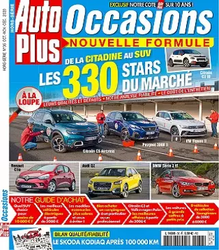 Auto Plus Occasions Hors Série N°36 – Octobre-Décembre 2020