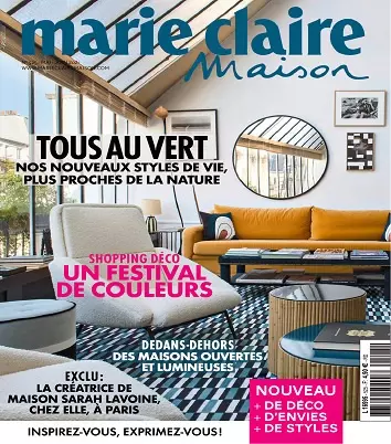 Marie Claire Maison N°525 – Mai-Juin 2021