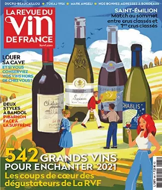 La Revue Du Vin De France N°645 – Novembre 2020