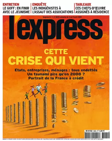 L’Express N°3535 Du 3 au 9 Avril 2019
