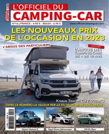 L’Officiel Du Camping-Car N°16 – Juillet-Septembre 2023