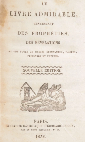 Mirabilis Liber - Première traduction française (1831) -