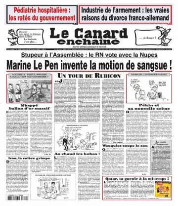 Le Canard Enchaîné N°5320 Du 26 Octobre 2022