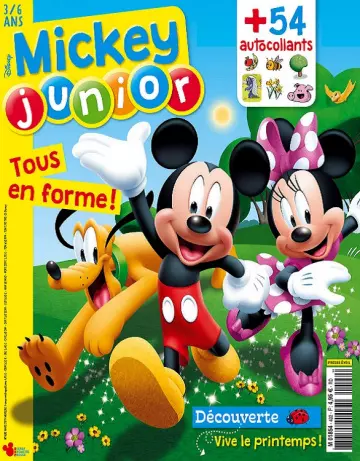 Mickey Junior N°402 – Mars 2019