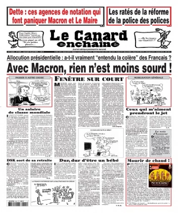 Le Canard Enchaîné N°5345 Du 19 Avril 2023