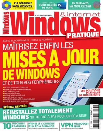 Windows et Internet Pratique N°137 – Août-Septembre 2023