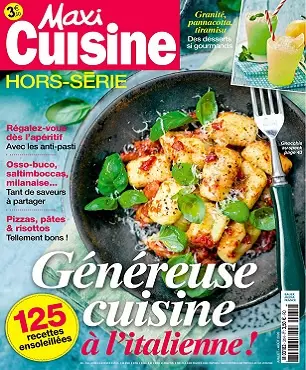 Maxi Cuisine Hors Série N°31 – Juillet-Août 2020