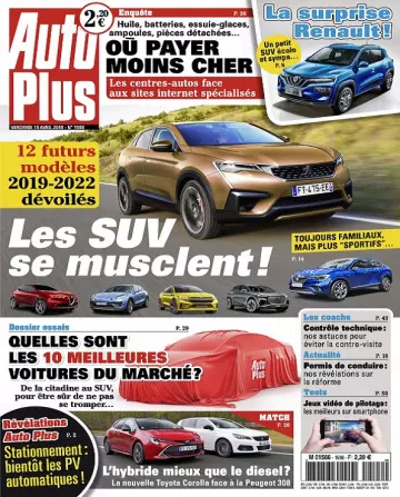 Auto Plus N°1598 Du 19 Avril 2019