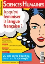 Sciences Humaines N°301 Mars 2018 - Jusqu'où féminiser la langue française