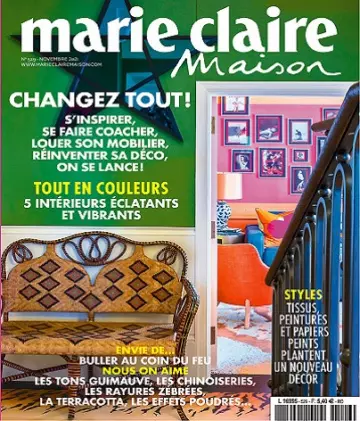 Marie Claire Maison N°529 – Novembre 2021