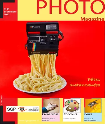 Photo Magazine N°184 – Septembre 2022