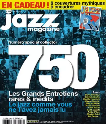 Jazz Magazine N°750 – Juillet 2022