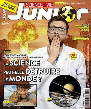 Science et Vie Junior N°372 – Septembre 2020
