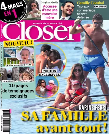 Closer N°736 Du 19 Juillet 2019