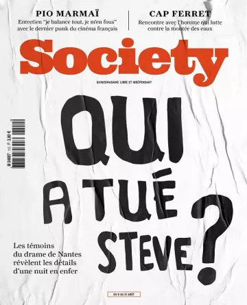 Society N°112 Du 8 Août 2019