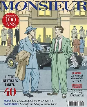 Monsieur Magazine N°142 – Mai-Juin 2020