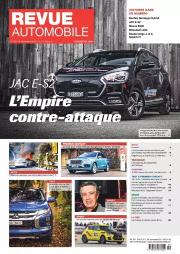 Revue Automobile - 12 Décembre 2019